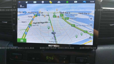 Màn hình DVD Android xe Toyota Altis 2001 - 2007 | Gotech GT6 New